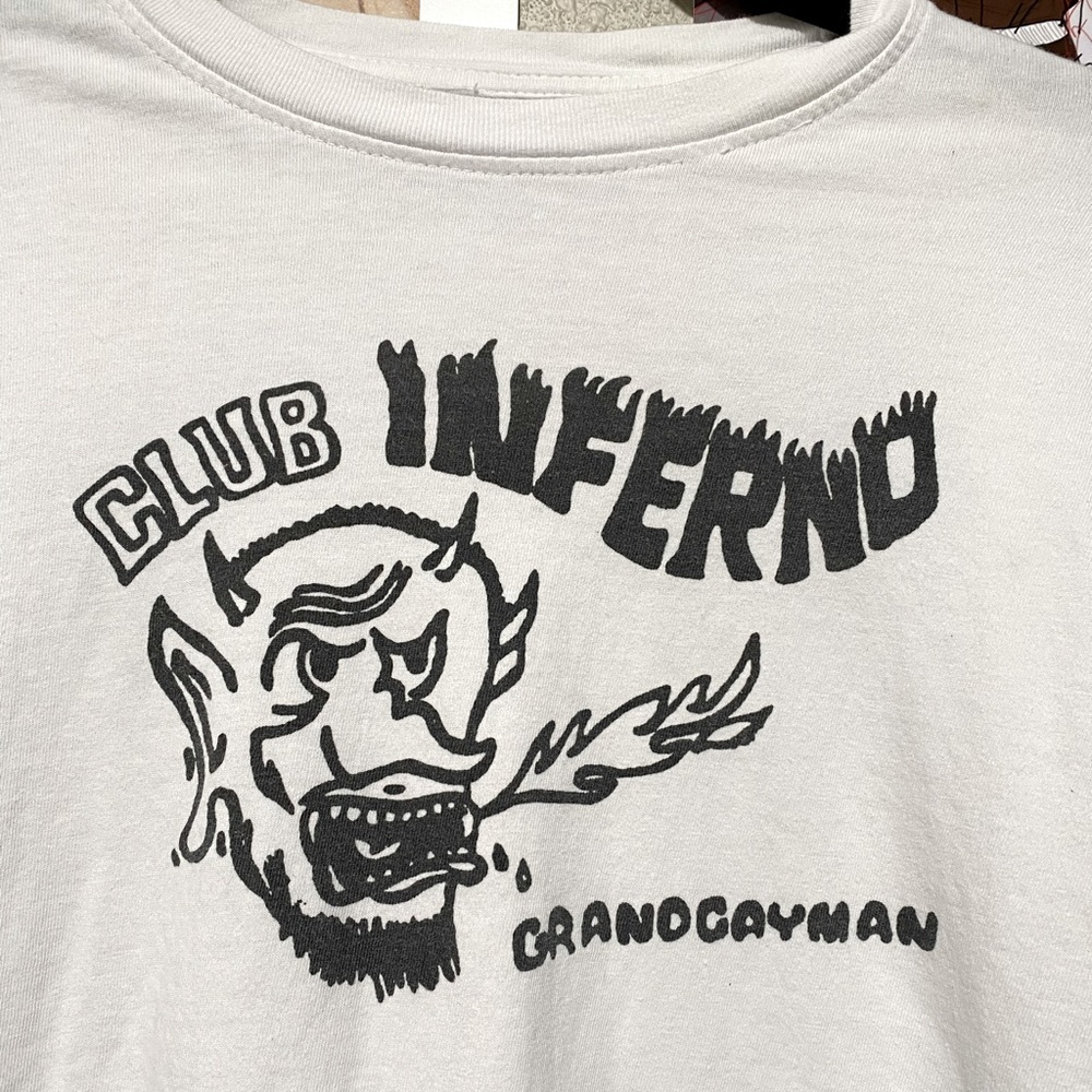 john galt / brandy melville club inferno t-shirt